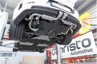 Pot d'échappement complet avec valve Capristo Porsche 991.1 GT3/3RS 2013-2015