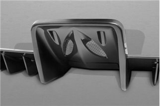 Capristo Ferrari Ferrari 458 Speciale carbon rear diffuser