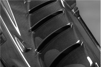Capristo Ferrari 488 Carbon-Motorraum-Seitenabdeckungen
