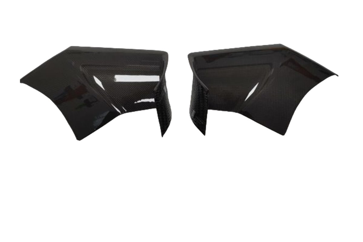 Carbon rear spoiler duct cover Capristo Ferrari 488 coupé