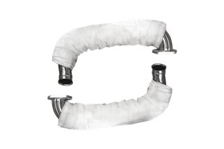 Downpipe decatalizzatore scarico con coperte termiche Capristo Lamborghini Murcielago LP580