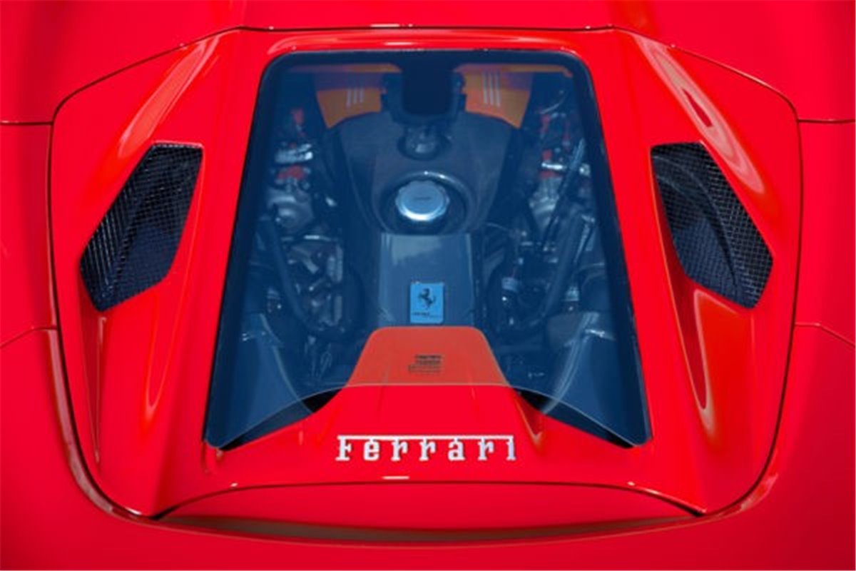 Carbon and glass bonnet Design S - Capristo Ferrari Ferrari 488GTS/Pista