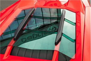 Carbon and glass bonnet with Capristo Lamborghini Huracan performance air intakes