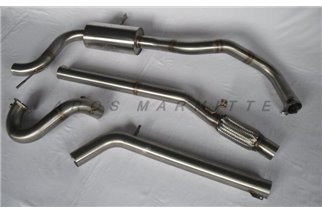 Ligne d'échappement complète inox décatalysée Aros Renault Magane 3 RS 2.0 Type Z
