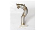 Downpipe without catalyst short model stainless steel Aros Fiat 500 Abarth 695 Tributo Ferrari 1.4 Turbo (180 Hp)