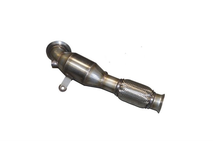 Downpipe with Aros stainless steel catalyst - Ford Fiesta ST MK81.5 (200 Hp) from 2018 to 2023 Type JHH