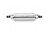Scarico terminale +RUMORE acciaio inox Tubi Style Ferrari Mondial T dal 1989 al 1993