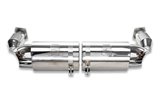 Kit scarichi terminali acciaio inox Tubi Style Porsche 911 Turbo 996 dal 2000 al 2006
