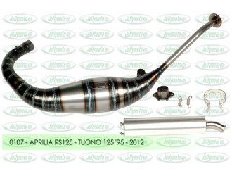 Marmitte scarichi exhaust Aprilia RS 125 Jollymoto 0107