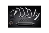 KAWASAKI KLZ1000 VERSYS 2015-18 SCARICO COMPLETO 450MM CARBONIO OVALE BSAU SILENZIATORE