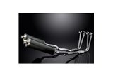 YAMAHA FJR1300 2006-2023SISTEMA DI SCARICO COMPLETO 450MM CARBONIO OVALE BSAU SILENZIATORI