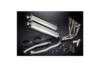 KAWASAKI ZZR1400 06-07 DECAT 4-2 SCARICO 450MM SILENZIATORI BSAU OVALI INOX