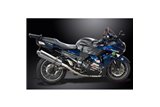 KAWASAKI ZZR1400 06-07 DECAT 4-2 SCARICO 450MM SILENZIATORI BSAU OVALI INOX