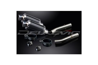 APRILIA TUONO1000R FACTORY 06-10 KIT SCARICO SILENZIATORE CARBONIO OVALE 225MM