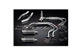 SISTEMA DI SCARICO COMPLETO HONDA ST1300 PAN EUROPEAN ABS 200MM CARBONIO TONDO