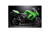 KAWASAKI Z1000SX 2010-19 TOURER 225MM KIT SCARICO SILENZIATORE OVALE IN CARBONIO