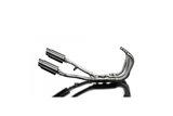 SUZUKI GSX1400 2001-04 SCARICO COMPLETO DELKEVIC 4-2 SILENZIATORI INOX TONDO DA 200 MM