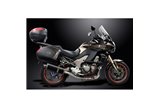 KAWASAKI 1000 VERSYS 2010-2014 SCARICO COMPLETO 4-1 350MM SILENZIATORE OVALE IN CARBONIO
