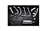 SUZUKI GSX-S1000F 2015-2020 260MM FULL EXHAUST XOVAL TITANIUM BSAU SILENCER