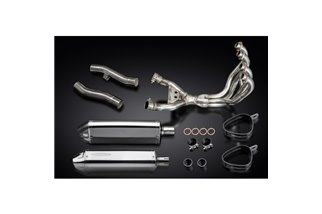 KAWASAKI ZZR400/600 1990-2009 FULL 4-2 EXHAUST SYSTEM 320MM STAINLESS SILENCERS