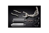 KAWASAKI ZZR400/600 1990-2009 FULL 4-2 EXHAUST SYSTEM 320MM STAINLESS SILENCERS
