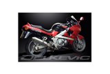 KAWASAKI ZZR400/600 1990-2009 FULL 4-2 EXHAUST SYSTEM 320MM STAINLESS SILENCERS