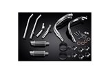SUZUKI GSX1300R HAYABUSA 99-07 DECAT FULL 4-2 EXHAUST 200MM CARBON ROUND