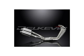 YAMAHA FJ1200 1TX 1986-1987 SCARICO COMPLETO 4-2 225MM SILENZIATORI OVALI INOX