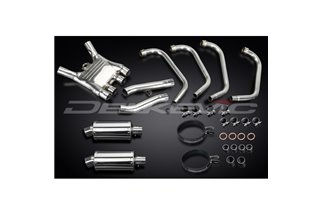 YAMAHA FJ1200 1TX 1986-1987 SCARICO COMPLETO 4-2 225MM SILENZIATORI OVALI INOX