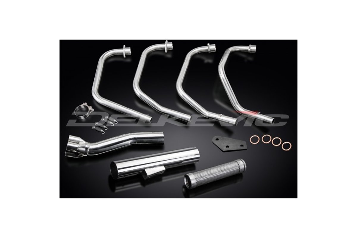 SUZUKI GS750 1977-79 FULL 4-1 STAINLESS STEEL EXHAUST CLASSIC