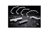 SUZUKI GS1000 SE 1978-80 SCARICO COMPLETO 4-1 IN ACCIAIO INOX SILENZIATORE DRITTO CLASSICO