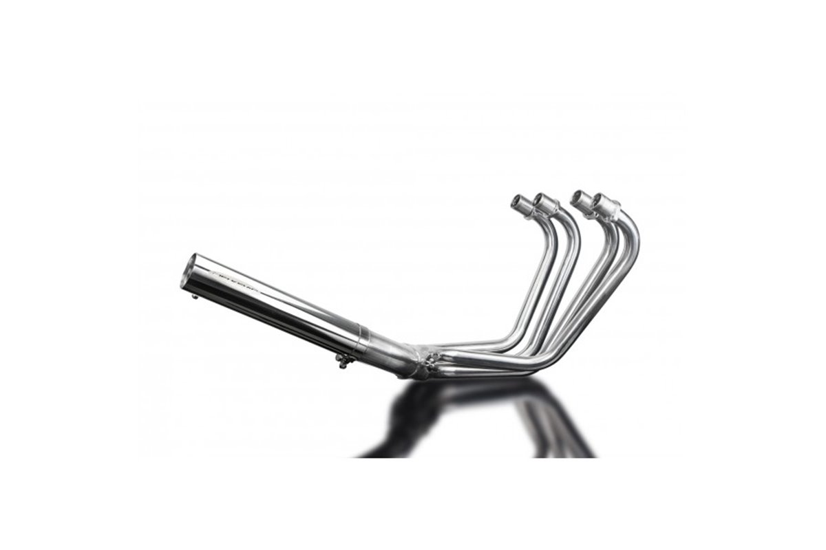 KAWASAKI Z1-R 78-79 FULL 4-1 STAINLESS STEEL EXHAUST CLASSIC STRAIGHT SILENCER