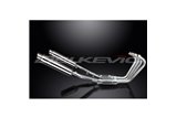 XJR1300 2004-2006 / SL10 ROUND 350MM (14 INCH) SILENCER 4-2 COMPLETE SYSTEM 304 STAINLESS STEEL