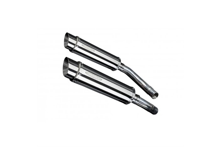 YAMAHA YZF-R1 YZFR1 2009-2014 350MM ROUND STAINLESS BSAU SILENCER EXHAUST KIT