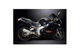 KIT SCARICO SILENZIATORE BSAU TITANIO X-OVAL KAWASAKI ZZR1200 NINJA 2002-2005 343MM