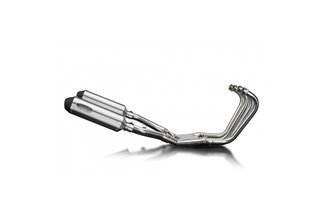 YAMAHA FJ1200 1TX 1986-1987 SCARICO COMPLETO 4-2 343MM X-OVAL SILENZIATORI INOX