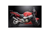 CB1100SF X-11 1999-2002 / XOVAL 343MM (13,5 POLLICI) R/H + L/H SILENZIATORI 4-2 SISTEMA COMPLETO SPAZZOLA 304