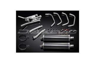 YAMAHA XJ900 DIVERSION 1994-03 SCARICO COMPLETO SILENZIATORI OVALI IN CARBONIO DA 450 MM