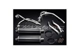 YAMAHA XJ600 DIVERSION 1992-04 SCARICO COMPLETO 450MM CARBONIO OVALE BSAU SILENZIATORI
