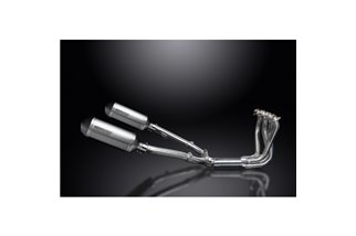 CBR1100XX BLACKBIRD 1996-2009 / XOVAL 260MM (10 POLLICI) SILENZIATORI IN TITANIO SISTEMA COMPLETO 4-2