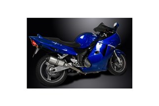 CBR1100XX BLACKBIRD 1996-2009 / XOVAL 260MM (10 POLLICI) SILENZIATORI IN TITANIO SISTEMA COMPLETO 4-2