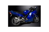 CBR1100XX BLACKBIRD 1996-2009 / XOVAL 260MM (10 POLLICI) SILENZIATORI IN TITANIO SISTEMA COMPLETO 4-2
