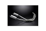 SUZUKI GSX1400 2001-04 DELKEVIC FULL EXHAUST 4-2 260MM X-OVAL TITANIUM SILENCERS