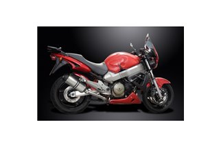 CB1100SF X-11 1999-2002 / XOVAL 260MM (10 POLLICI) SILENZIATORI IN TITANIO SISTEMA COMPLETO 4-2