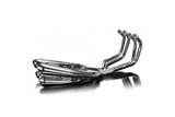 KAWASAKI Z900RS SE 2018-2024 Z1 Z1B STILE 4-4 SISTEMA DI SCARICO CROMATO SILENZIATORI
