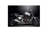 KIT SILENZIATORE DI SCARICO IN TITANIO X-OVAL YAMAHA V-MAX 1700 2009-2016 343MM