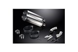 DUCATI MONSTER 796 2011-2014 343MM XOVAL TITANIO BSAU SILENZIATORE SCARICO KIT