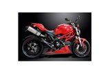 DUCATI MONSTER 796 2011-2014 343MM XOVAL TITANIO BSAU SILENZIATORE SCARICO KIT