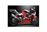 KIT SCARICO SILENZIATORE BSAU TITANIO X-OVAL HONDA VTR1000 SP1 2000-2001 343MM