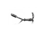DAYTONA 675 675R 09-12 SILENZIATORE TONDO IN FIBRA DI CARBONIO 200MM 3-1 COMPLETO